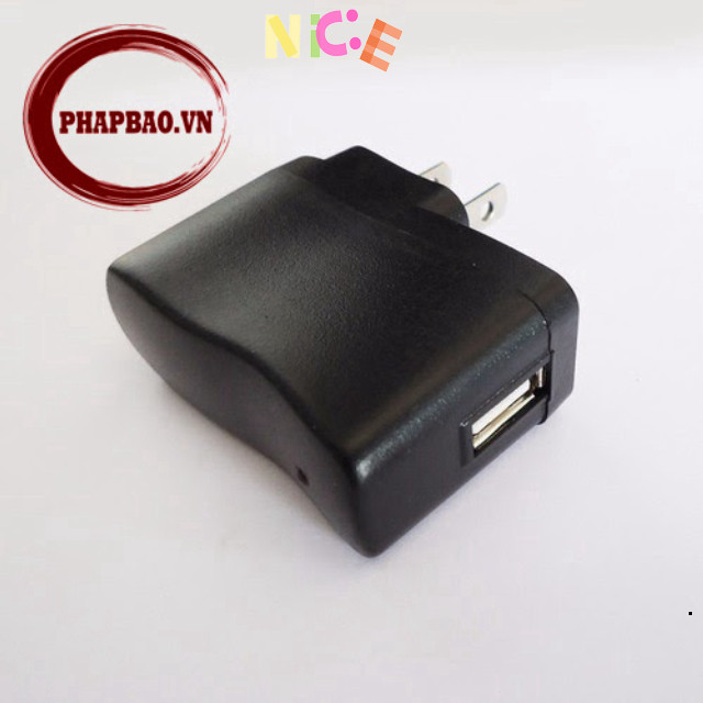 Củ sạc đen 5v 0.5A