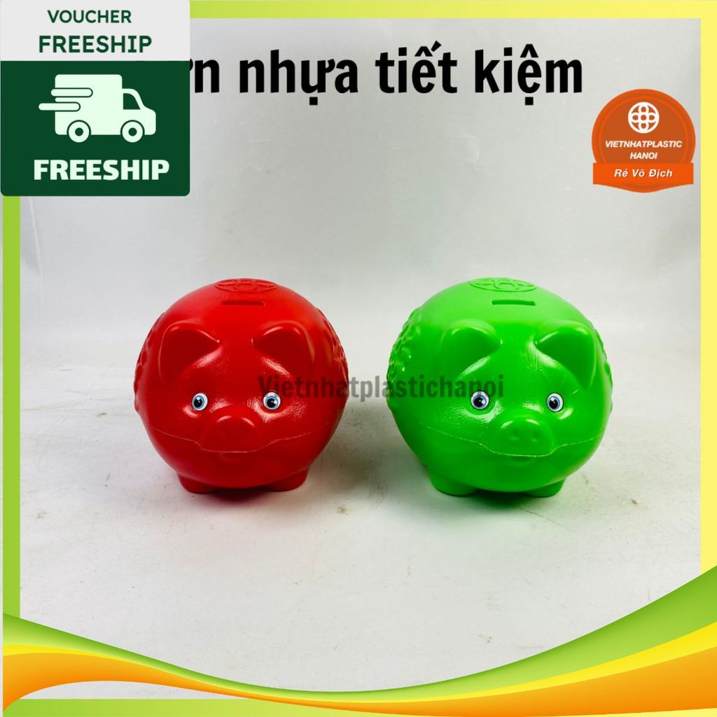 ( giá rẻ nhất ) Lợn nhựa tiết kiệm VIỆT NHẬt,lợn nhựa dầy dặn mẫu mới, lợn nhựa bán chạy quốc dân (c