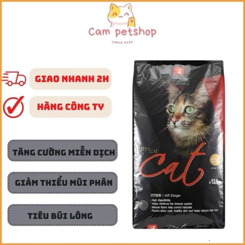 Thức Ăn Hạt Cat's Eye Bao Chiết 5kg Cho Mèo | Cat Eye 5kg | Hạt Khô Cateye Túi 5kg