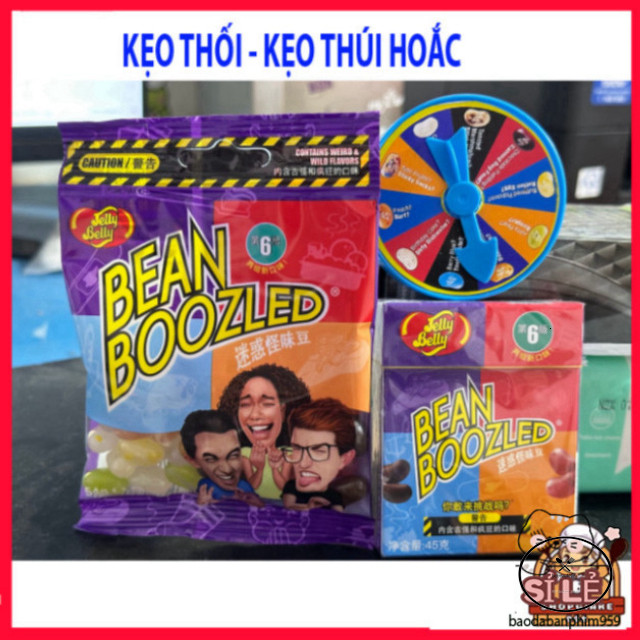 Kẹo Thối Bàn Xoay Bean Boo.d Harry Potter - Kẹo Jelly Belly Thúi Hương Vị Đặc Biệt Jelly Beans Thú V