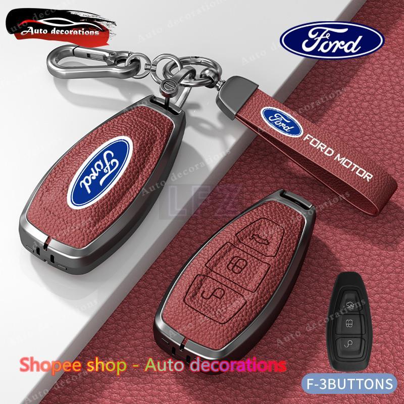 Móc khóa da hợp kim kẽm Ford Fiesta / Focus / Mondeo / Ecosport Vỏ chìa khóa Ford focus Titanium 201
