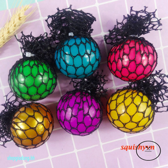 Trứng Lưới Squishy Hạt Màu Nở Bóng Lưới Slime Hạt Màu Nở Hạt Màu Nở Bóng Lưới Slime Adjusted to: Trứ