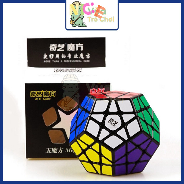 Máy Cân Luyện Trí 12 Mặt Đồ Chơi Trẻ Trí Tuệ Rubik Megaminx QiYi QiHeng Megaminx