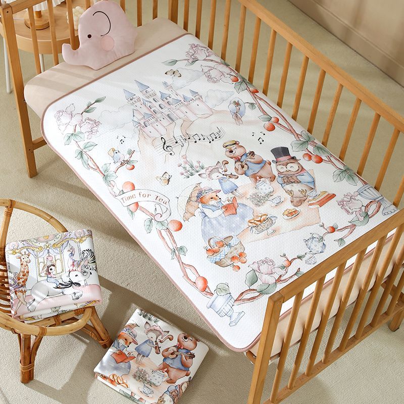 Baby Changing Pad a Cotton-like breathable waterproof baby bed sheet, washable menstrual period pad,