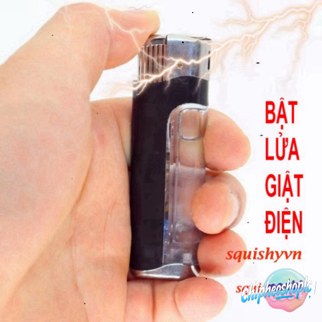 Bút Điện Giật Lực Vui Nhộn, Bật Lửaa Cấp Lực