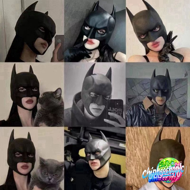 Mặt Nạ Độc Lạ Cosplay Batman Mũ Trùm Đầy Trang Hoá Tết (Mặt Nạ Cosplay Batman Mũ Trùm Đầu Hoá Trang 