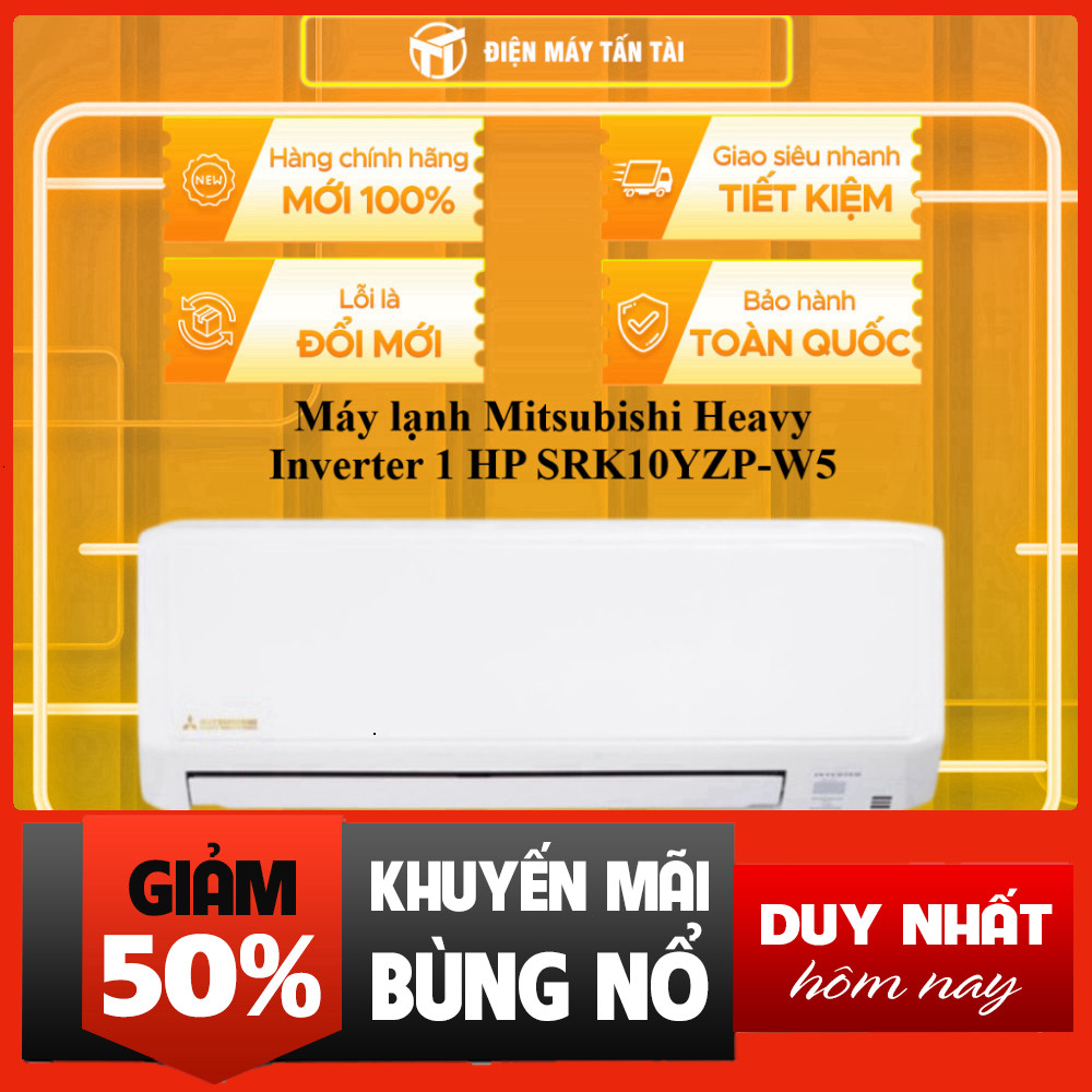 Máy Lạnh Mitsubishi Inverter 1HP SRK10YZP-W5 Cao Cấp Chắc Chắn
