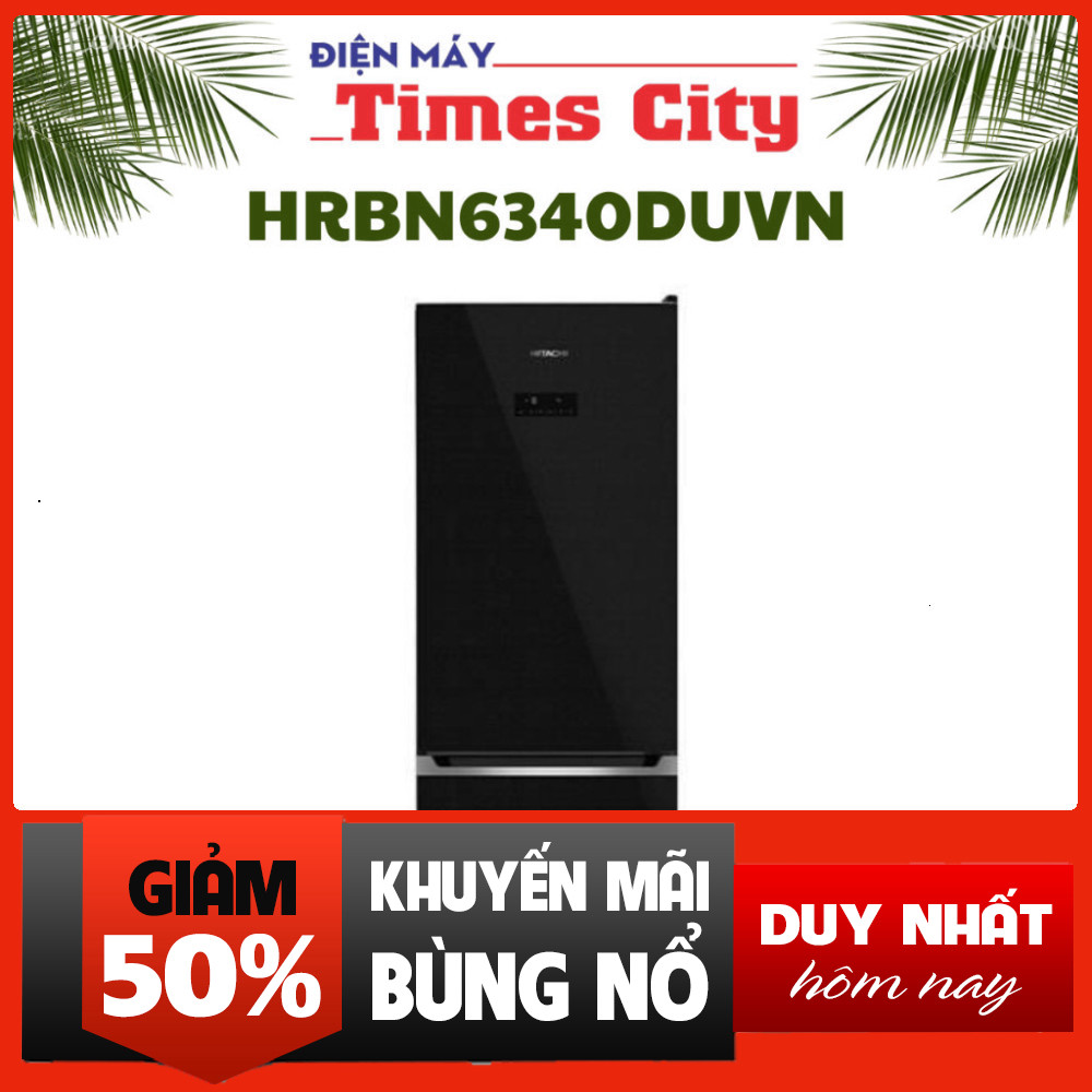 Tủ Lạnh Hitachi HRBN6340DUVN Gía Cấp Cao 323 Lít Tủ Lạnh Cứng Đa Năng Nhiệt Lượng Tốt