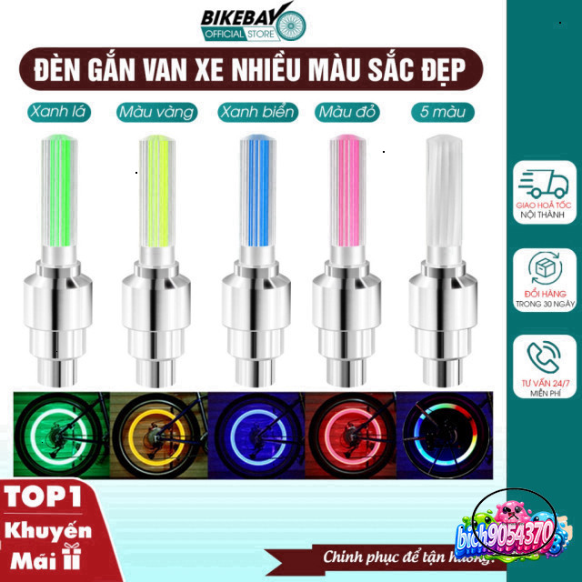 Đèn Led Đổi Màu Chuyên Nghiệp Xe Đạp Thể Thao DV01 Bikebay