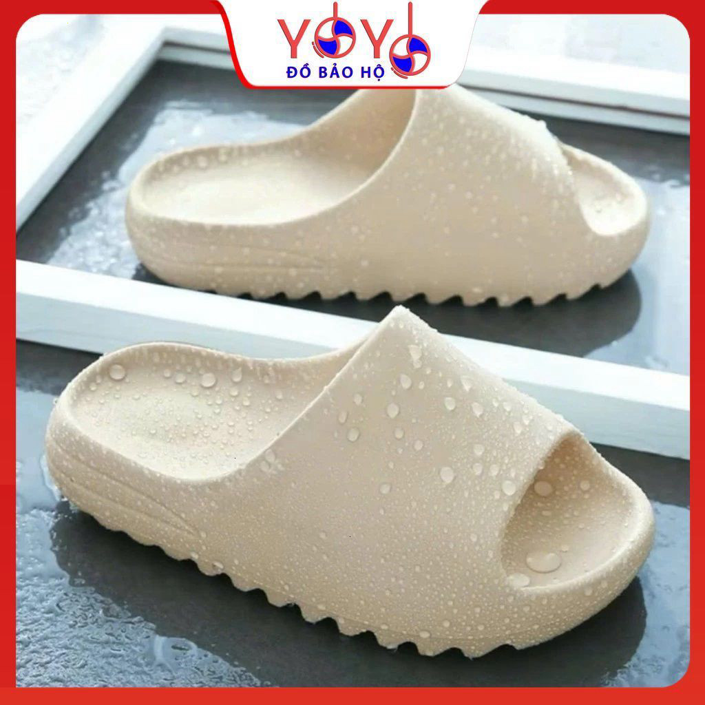 Dép yz slide bản vân nhám nam nữ , trẻ em, Dép bánh mì Yeezy slide các màu nam nữ HÀNG LOẠI 1