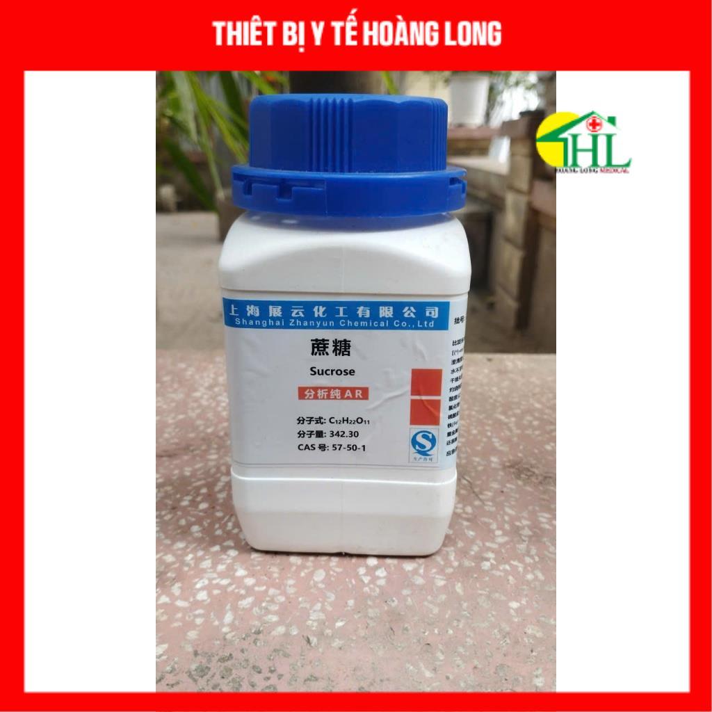 Hóa chất : Đường Sucrose C12H22O11 500g T.Quốc