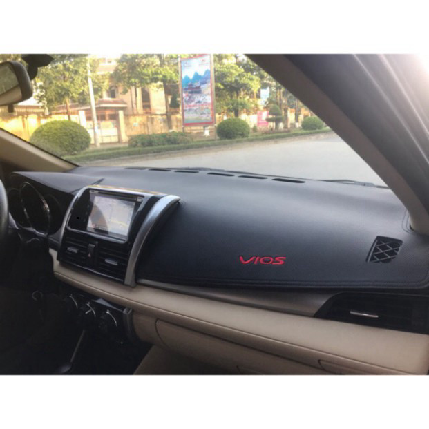 (Có VAT) Thảm taplo Vios 2014-2015 2016 2017 2018 ( xe 2018 phom 2017 )