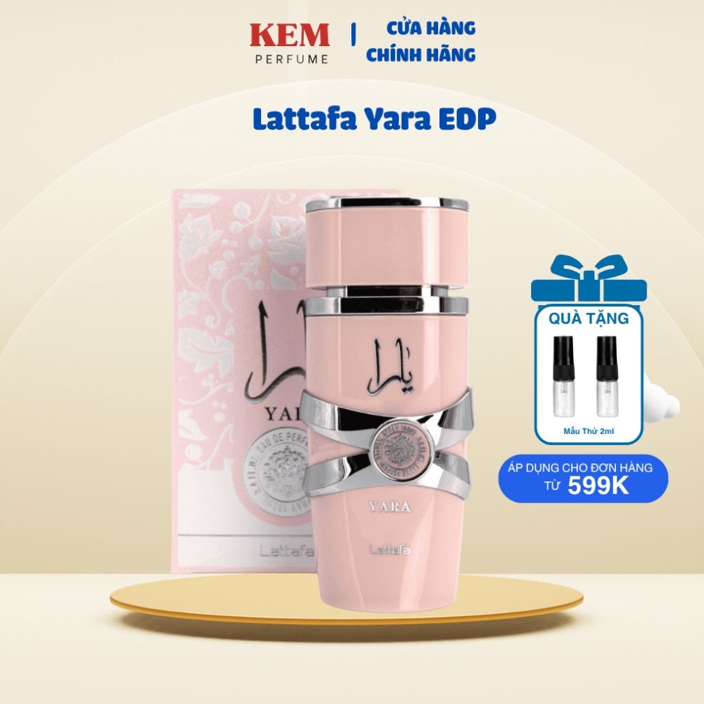 Nước hoa Fullsize 100ML Lattafa Yara EDP | Nước Hoa Nữ | Thế giới nước hoa