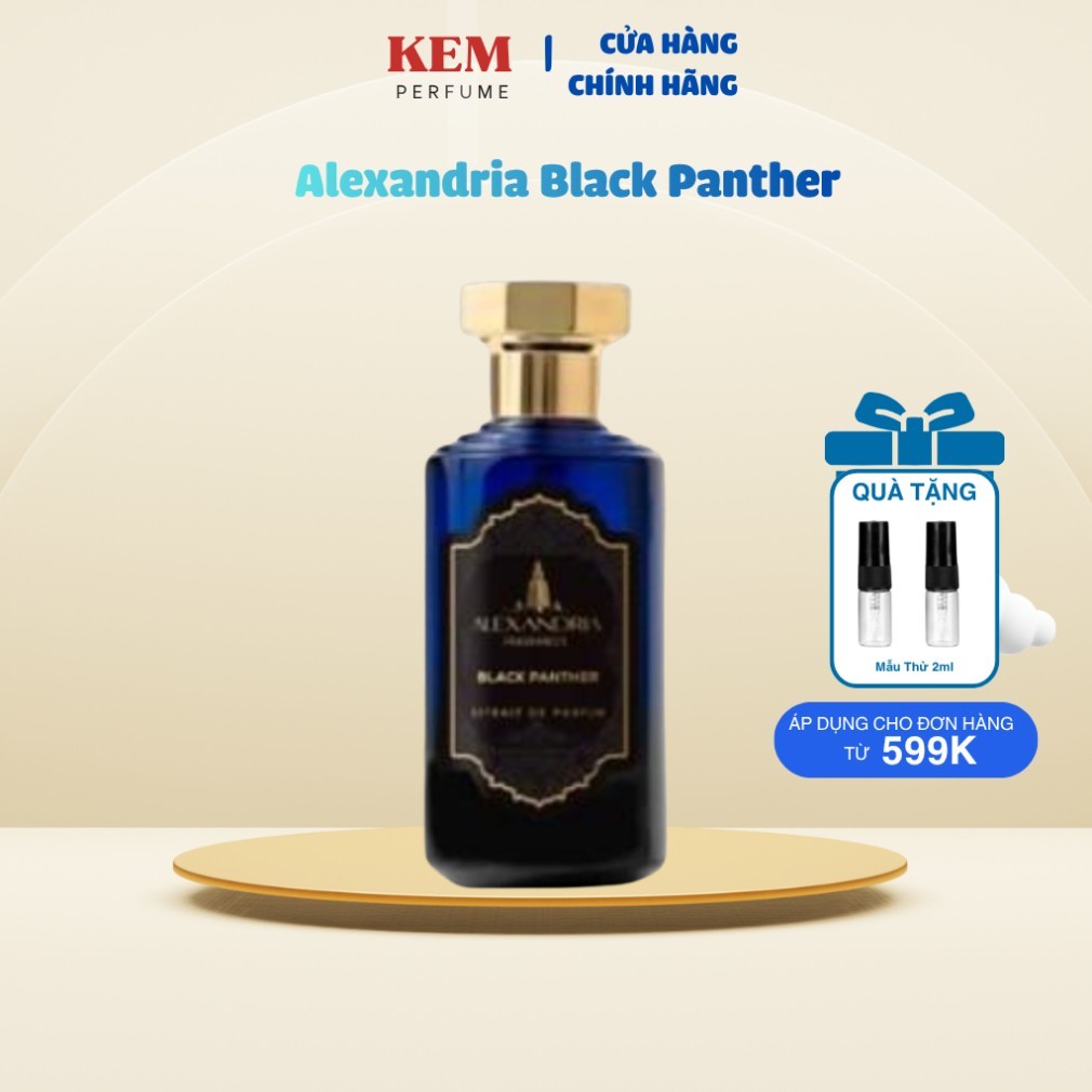 Nước Hoa Unisex Alexandria Black Panther – Hương Trầm Ấm Fullsize 100ml