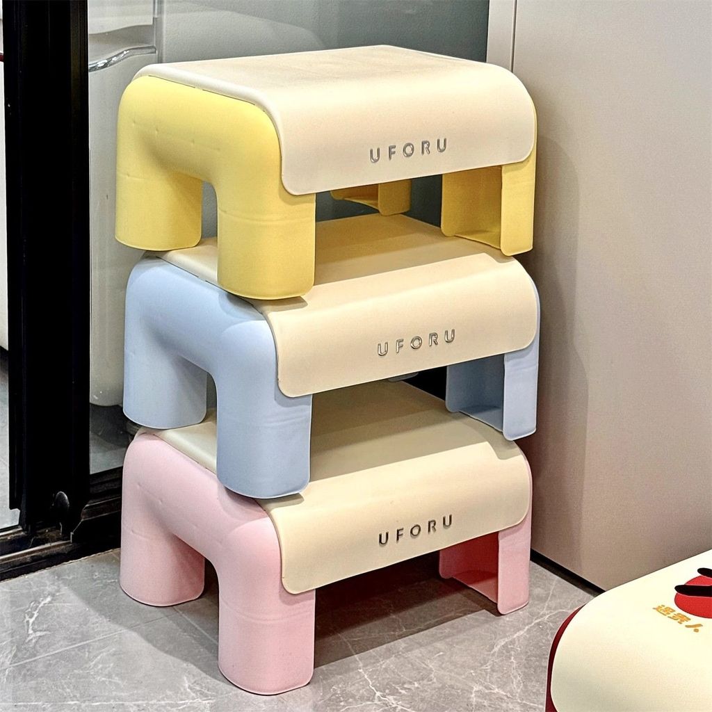 Small stool for home use, sturdy and durable, children's sitting stool, living room coffee table sto