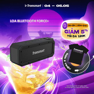 Loa bluetooth tronsmart element force+ công suất 40w | 15h chơi nhạc | 3 chế độ bass | bảo hành 12 tháng