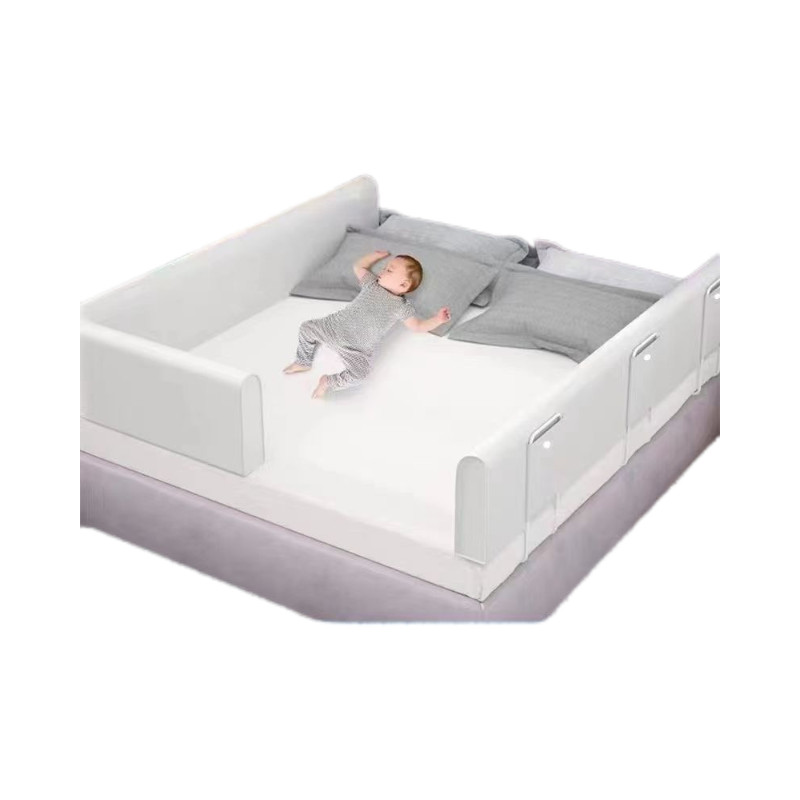 Bed rail, baby safety guard, one side of the bed, baby's single-sided soft padding to prevent falls,