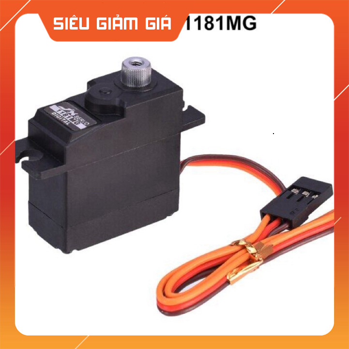 [hcm] Động cơ servo Jx 1181MG nhông Metal size gọn cho xe 1/12 1/14 1/16