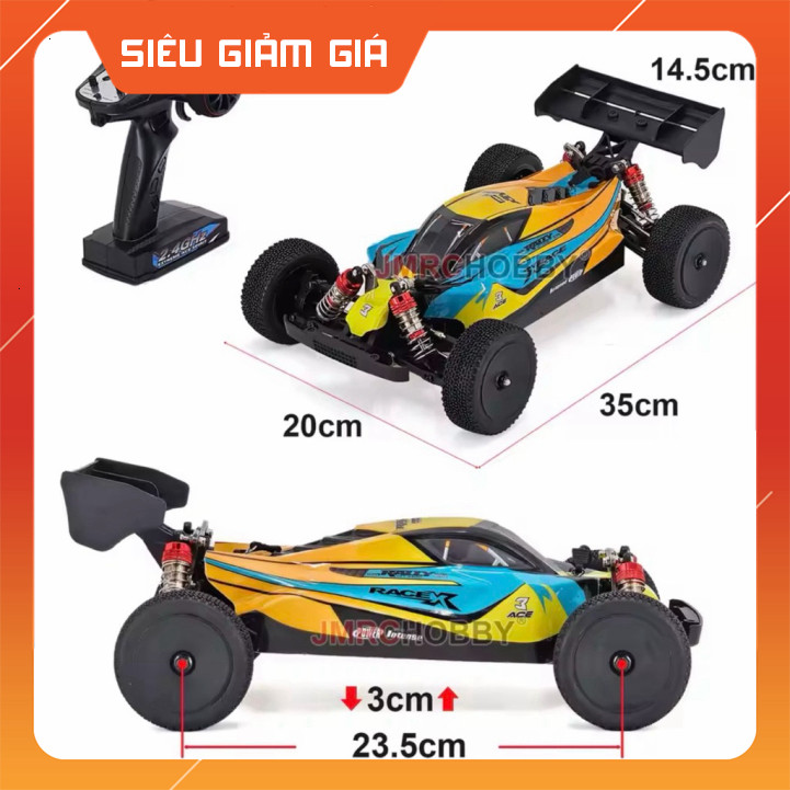 [hcm] xe điều khiển Typhoon 1/12 sườn kim loại 4wd tốc cao 90km/h