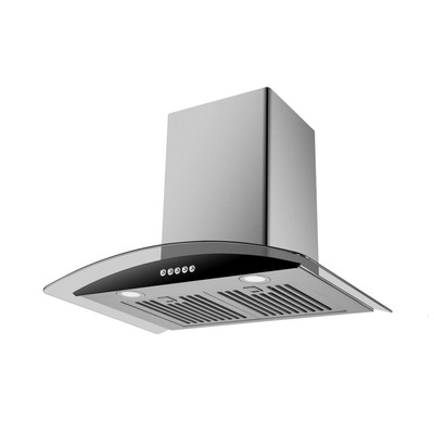 [CHÍNH HÃNG] Máy Hút Mùi Kính Cong Nagakawa NRH9591 70cm – 800m³/h, Lọc Than Hoạt Tính, Inox Cao Cấp, Hút Mạnh Êm, Bảo h