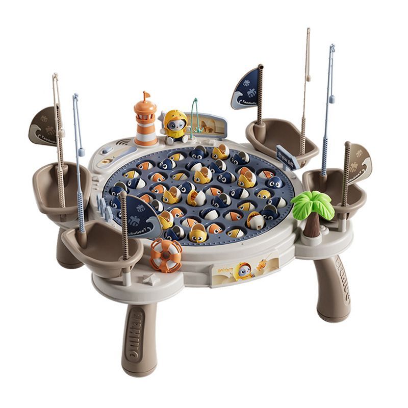 Baby Electric Magnetic Fishing Toy for Children3One Year Old2Puzzle6Little boys and girls1Birthday g