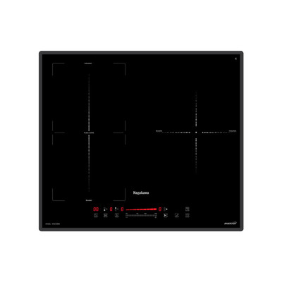 [CHÍNH HÃNG] Bếp 3 lò điện từ Nagakawa UltraSlim NK3C08MB, công suất 2700W, 9 mức công suất