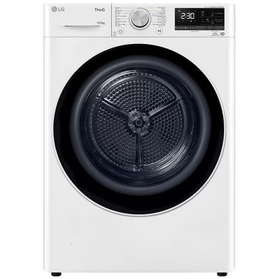 Máy Sấy 10.5kg LG DUAL Inverter Heat Pump™ DVHP50W - Màu Trắng