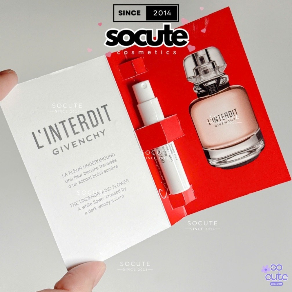 Vial Nước Hoa GVGY L'INTERDIT EDP Intense 1ml