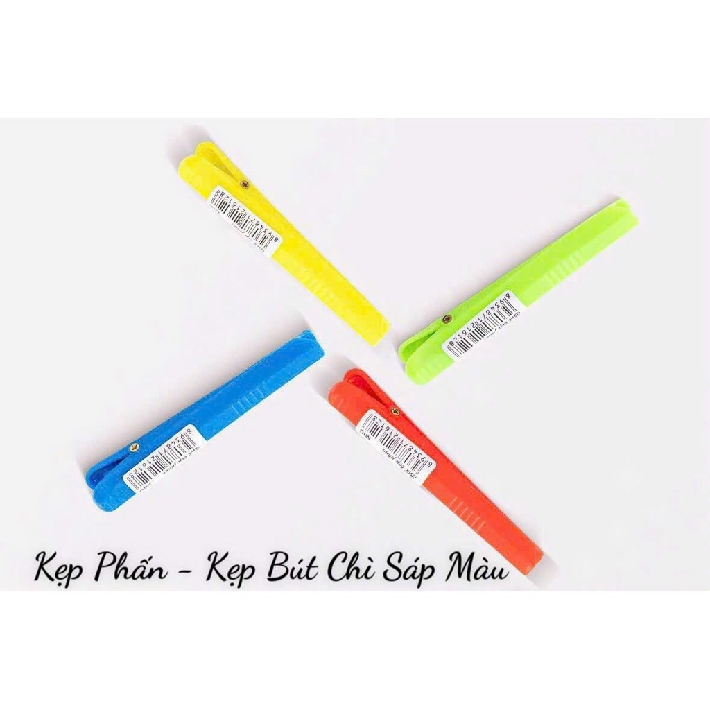50 Cái Kẹp Phấn - Kẹp Bút Chì Sáp Màu