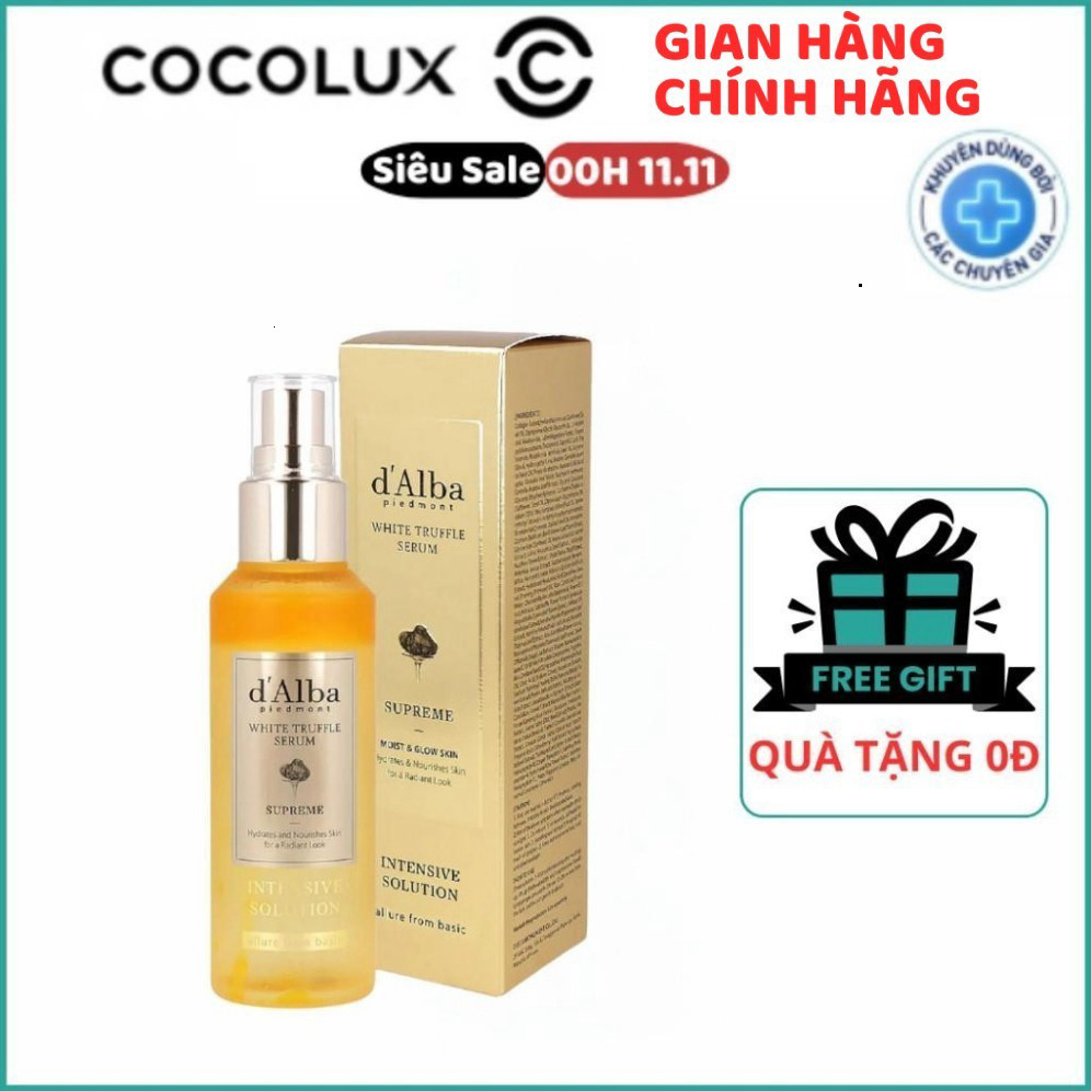 [ TEM PHỤ CTY ] Serum xịt khoáng cấp ẩm, căng bóng D’alba White Truffle  Watsons Official chinh hãng