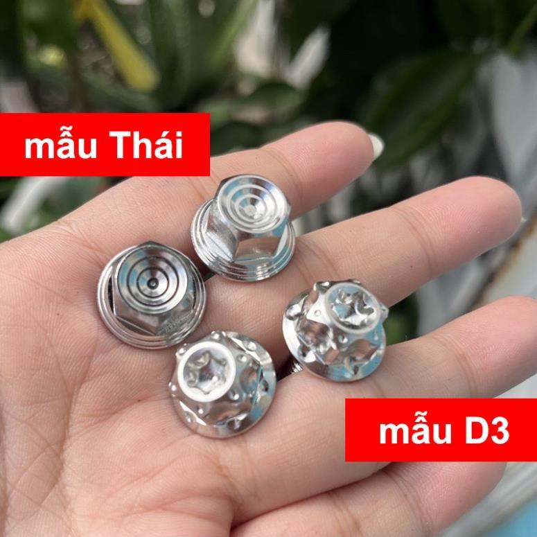 Ốc 8li trụ INOX 304 dài từ 15-60mm (Ốc Salaya 8li trụ Thái D3)