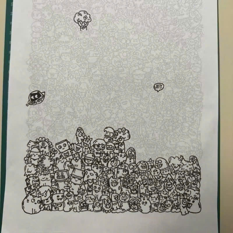 (UB) (Có sẵn_Tặng bút) Bộ Tranh Tô Màu Line Art Khổ A5 Cho Bé – Giấy Vẽ Nét Sẵn Sáng Tạo Tặng Kèm Bút