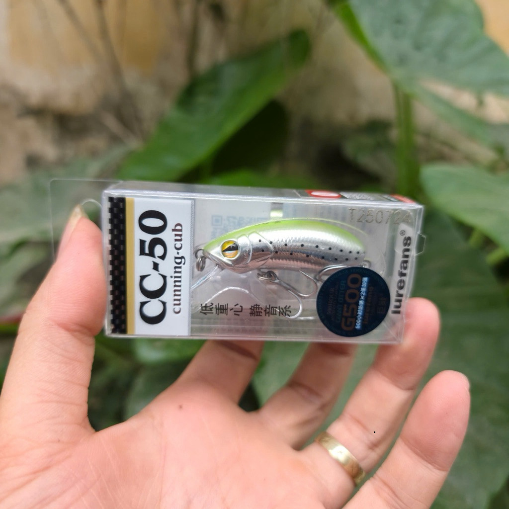 mồi câu lure cc50 mồi siêu nhậy hygfcc
