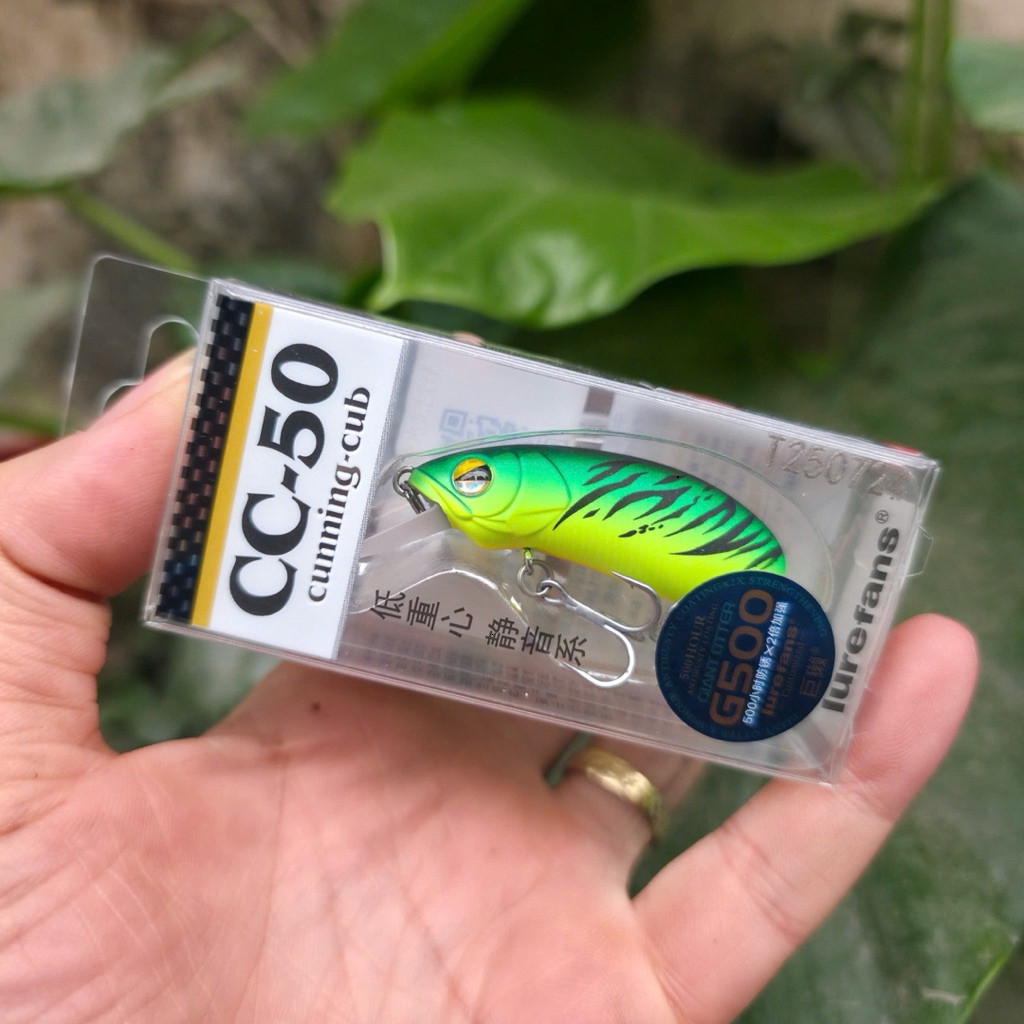 mồi câu lure cc50 mồi siêu nhậy hygfcc