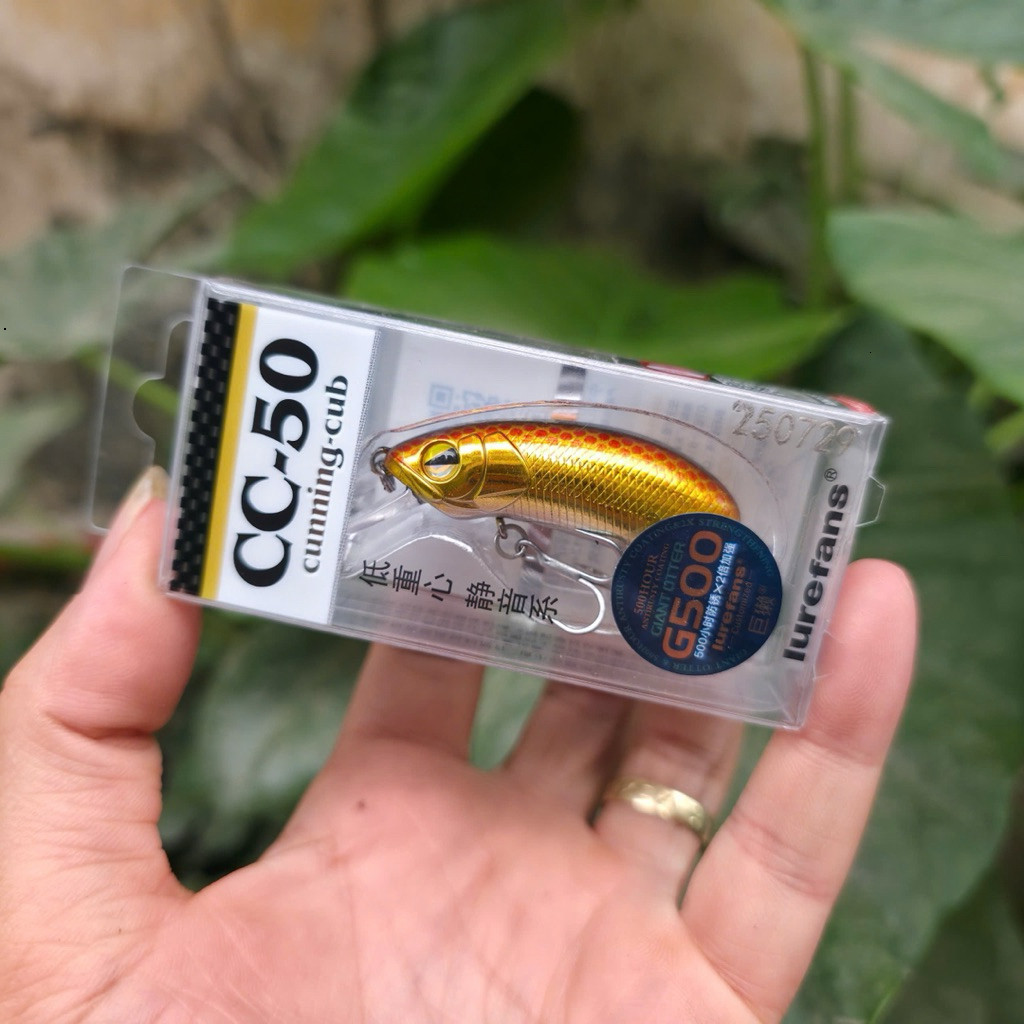 mồi câu lure cc50 mồi siêu nhậy hygfcc