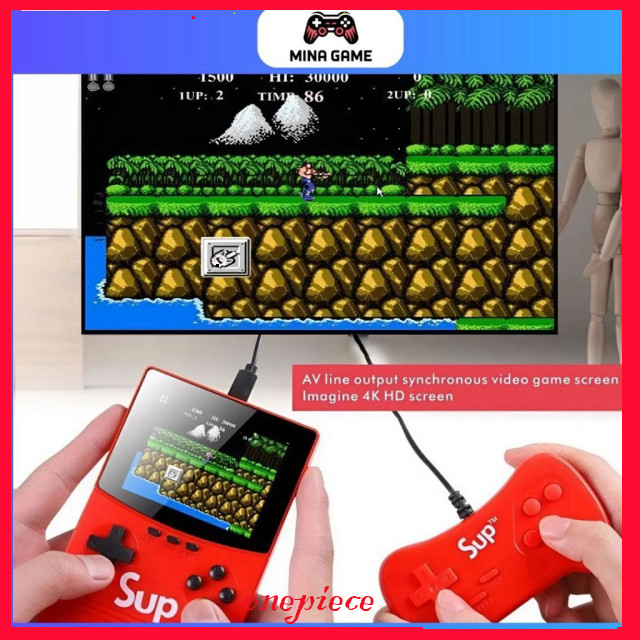 Máy chơi game cầm tay SUP 500 cao cấp, nâng cấp từ Sup 400, pin 8000mAh kiêm sạc dự phòng tiện lợi