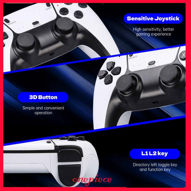 Máy chơi game TV Stick M15 4K, bộ nhớ 128GB, 40000 game retro, kèm tay cầm không dây