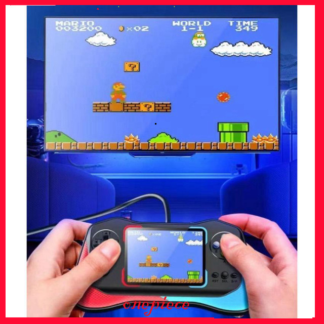 Máy chơi game cầm tay Q21 màn hình LCD 3.5 inch, kết nối tivi, sẵn 500 trò chơi giải trí