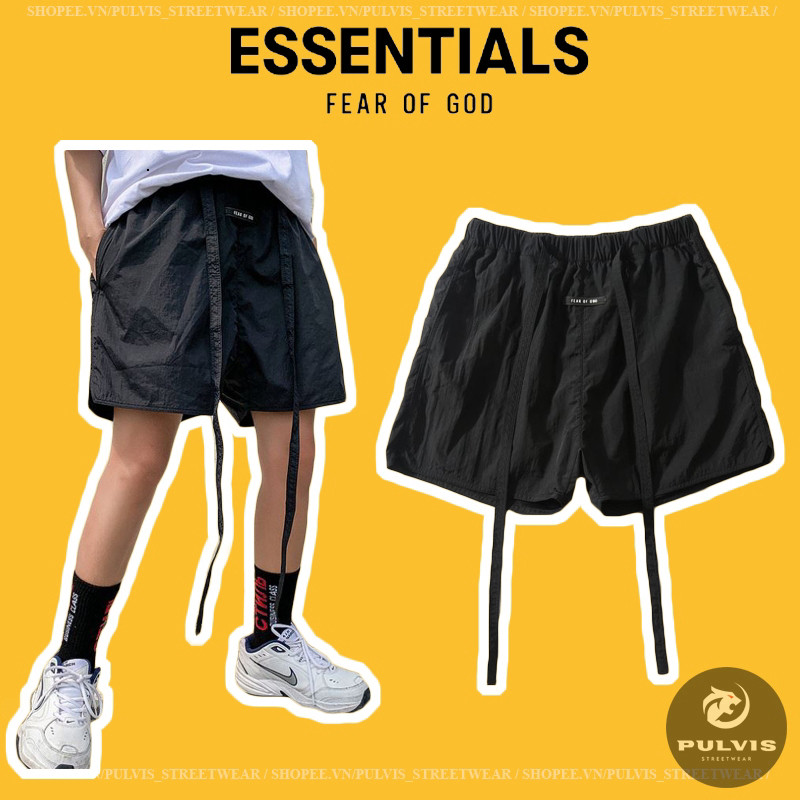 Quần Short Fear of God Sixth Collection Nylon Drawstring Shorts, Quần short FOG nam, quần đùi nam PL
