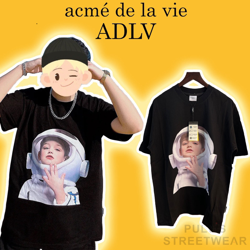 Áo tee AD.LV Baby Face Astronaut, tee adlv, áo thun adlv,áo phông nữ, áo phông nam PLV