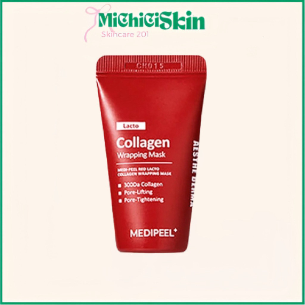 [MICHICI Skin] Mặt Nạ Lột MediPeel Lacto Collagen Wrapping Mask Lột MediPeel Dưỡng Da Nâng Cơ