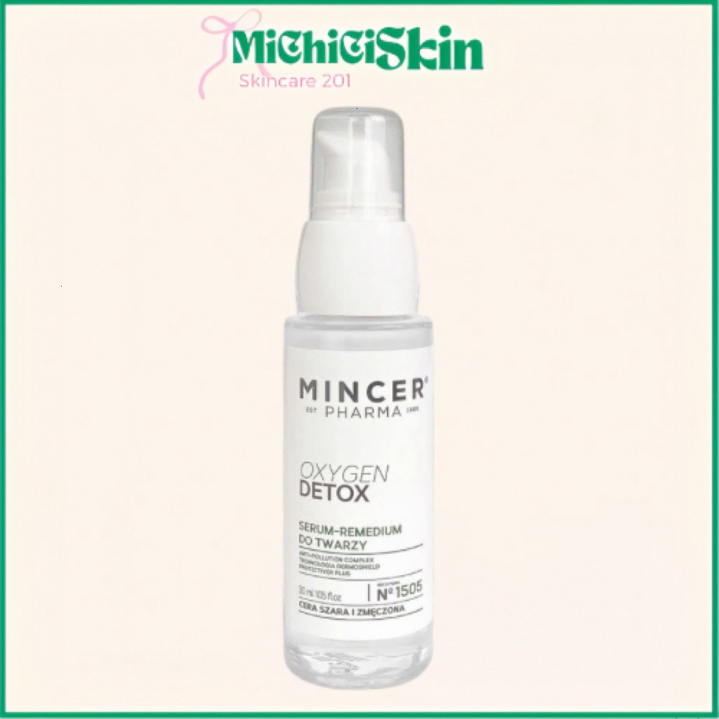 [MICHICI Skin] Tinh Chất Detox Phục Hồi & Chống Lão Hoá Da Mincer Pharma Oxygen Detox SOS Face Serum