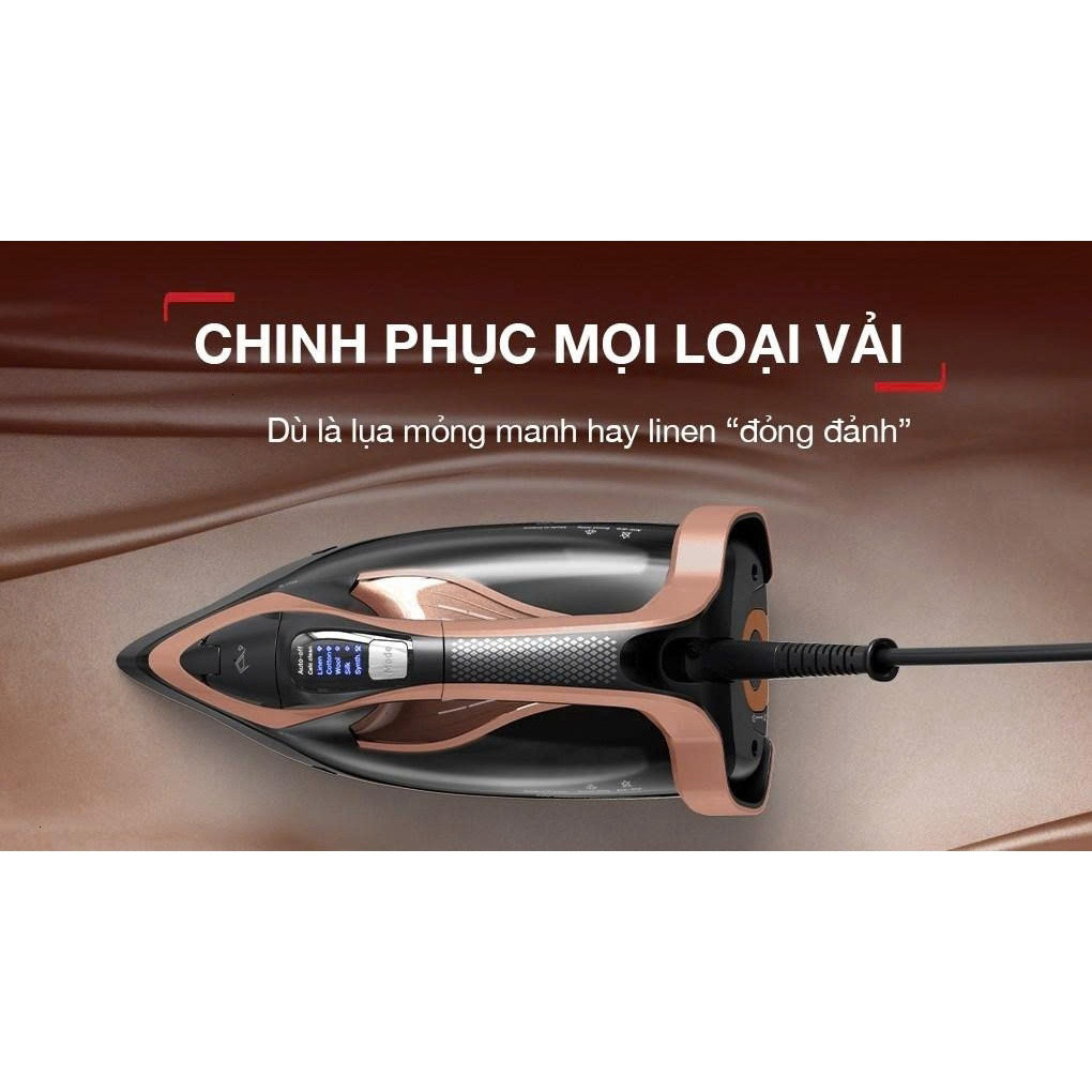 Bàn Ủi Hơi Nước Cao Cấp Tefal Ultimate Power Pro FV9E50E0 (3200W) Chức Năng Xả Cặn, Tự Ngắt Điện