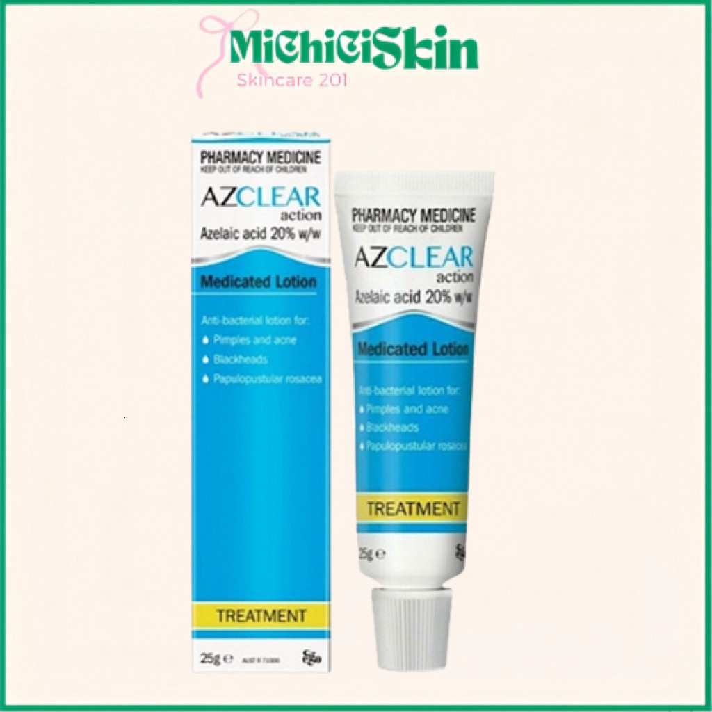 [MICHICI Skin] AZCLEAR Action Medicated Lotion 20% Azelaic Acid Giảm Mụn Mờ Thâm
