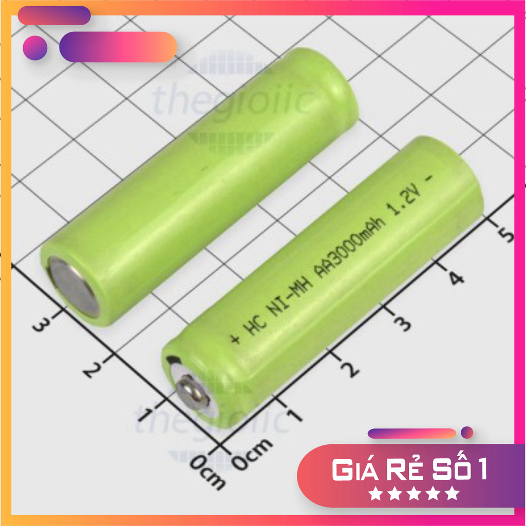 Pin Sạc AA 3000mAh 1.2V Linh Kiện Trường Giang 86