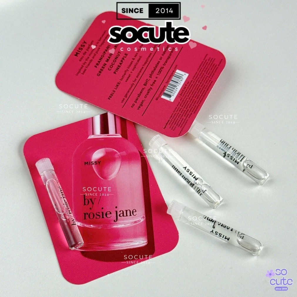 Socutevn - Vial nước hoa By Rosie Jane Leila Lou / Missy [1.5ml]