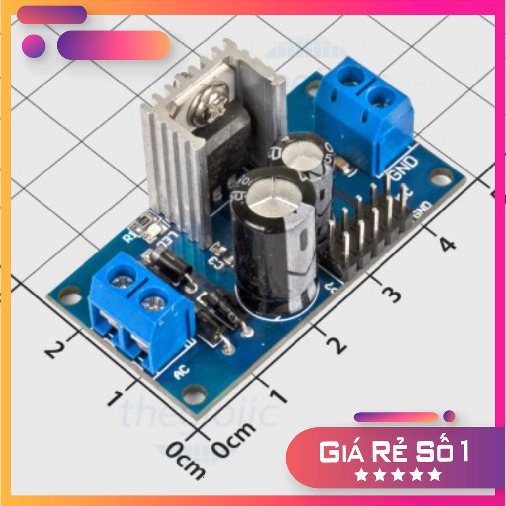 LM7812 Mạch Ổn Áp 12V 1.2A Linh Kiện Trường Giang 86