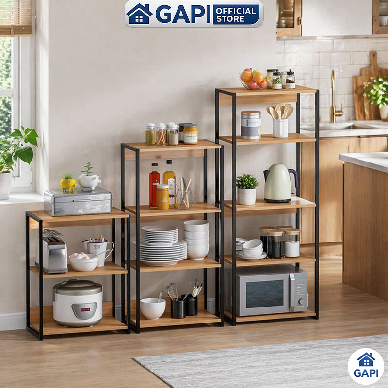 Kệ để lò vi sóng GAPI GM05 - Kệ bếp hiện đại, sắp xếp gọn gàng