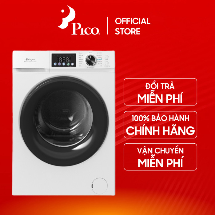 Chính hãng Máy giặt lồng ngang CASPER inverter 8.0 kg WF-D8VWR1 màu trắng