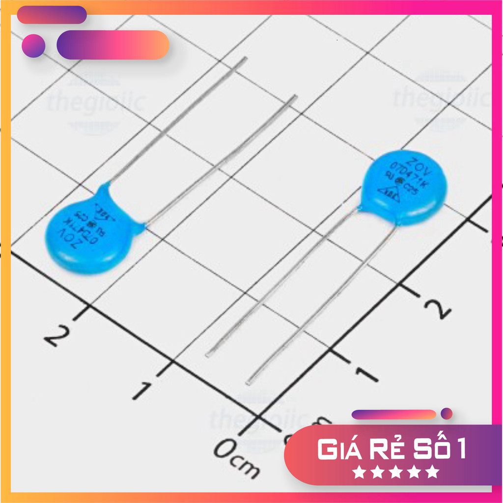 [20 Cái]- Tụ Chống Sét Varistor 07D471K 470V Linh Kiện Trường Giang 86